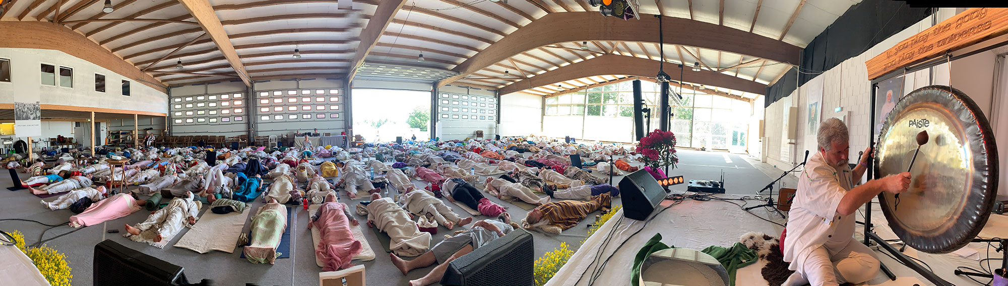 Richard .. Sant Subagh auf dem Deutschen Kundalini Yogafestival